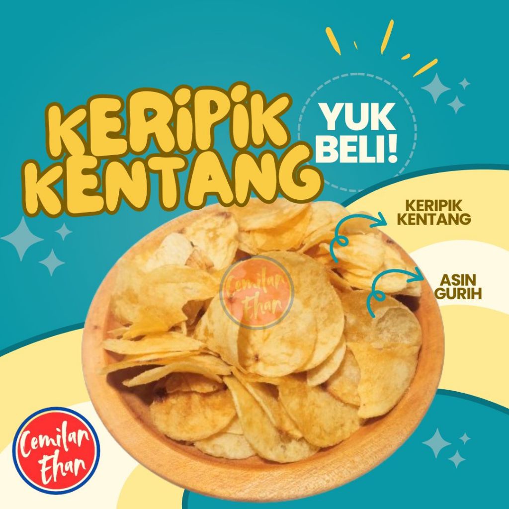 

Keripik Kentang Original - 250gr