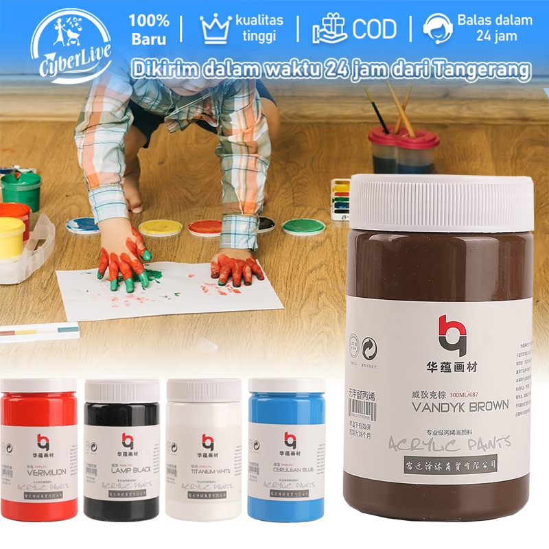 

Cat Akrilik Cat Sepatu Leather Paint Cat Kanvas Cat Kain Akrilik Paint Cat Tas Kulit 100ml