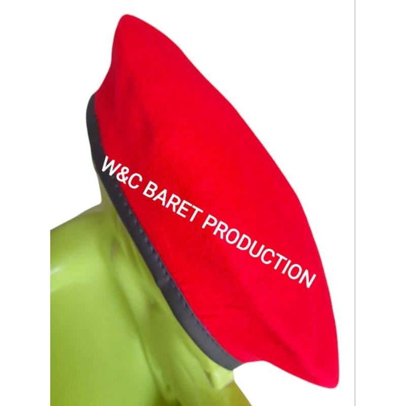 TOPI BARET FLANEL / DEWASA / ANAK / BARET MERAH / BARET ORMAS / BARET PP / BARET PARTAI / BARET KOPA