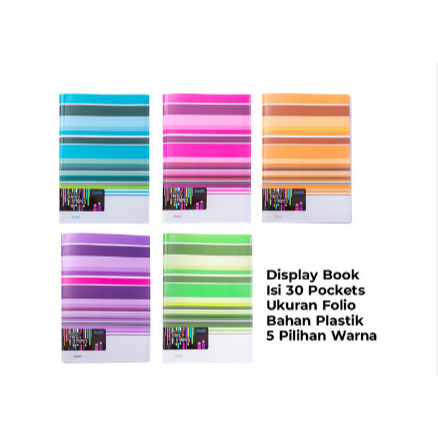 

CLEAR HOLDER BANTEX A4 20s 3155 / TEMPAT MENYIMPAN BERKAS DAN FILE /DISPLAY BOOK/CLEAR HOLDER BANTEX A4 10s 3140