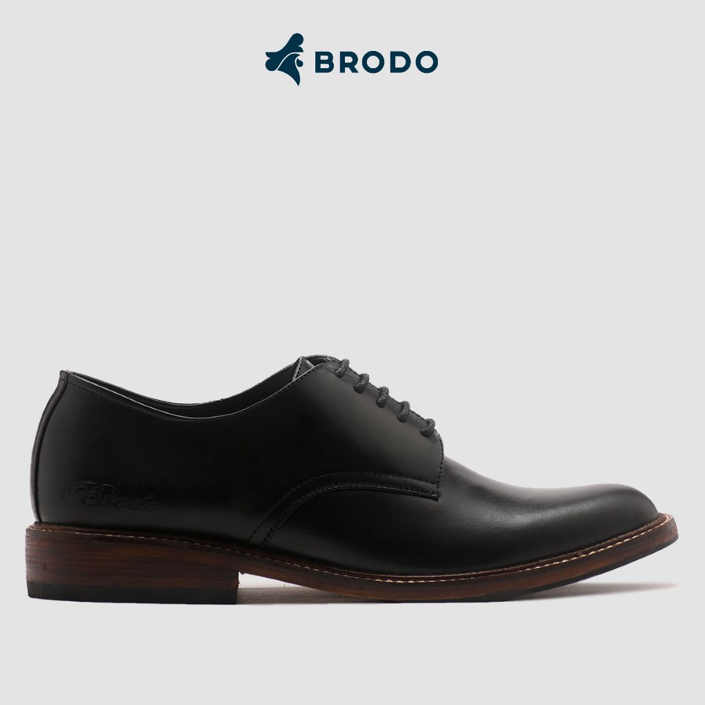 BRODO - Sepatu Sadewa Obsidian Full Black