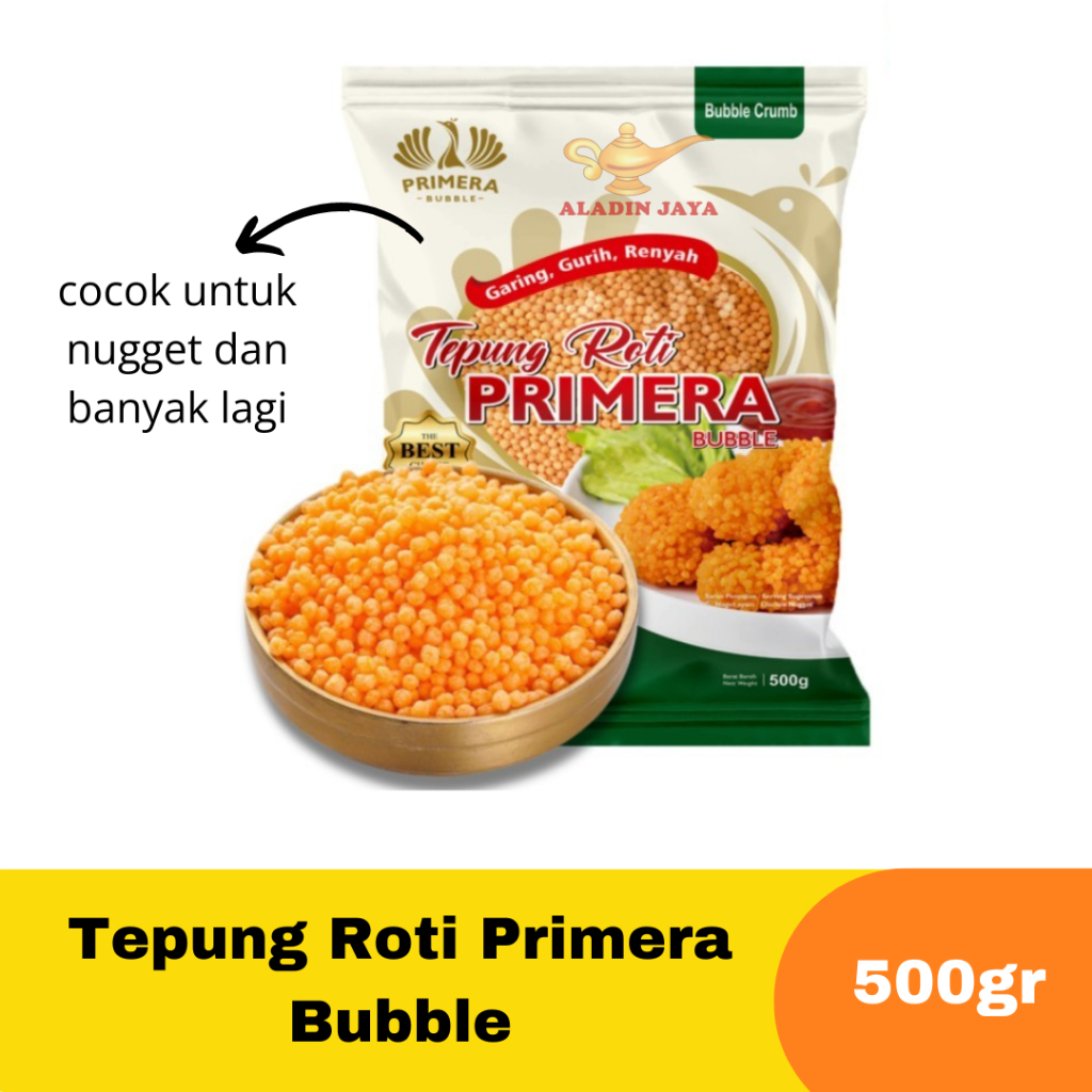 

Tepung Roti Primera Bubble 500gr | 200gr
