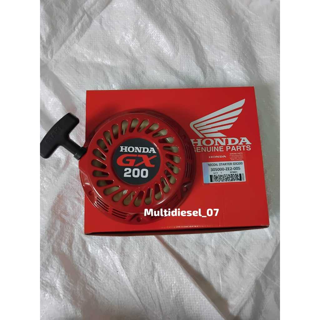 recoil starter tarikan engkol gx200 honda