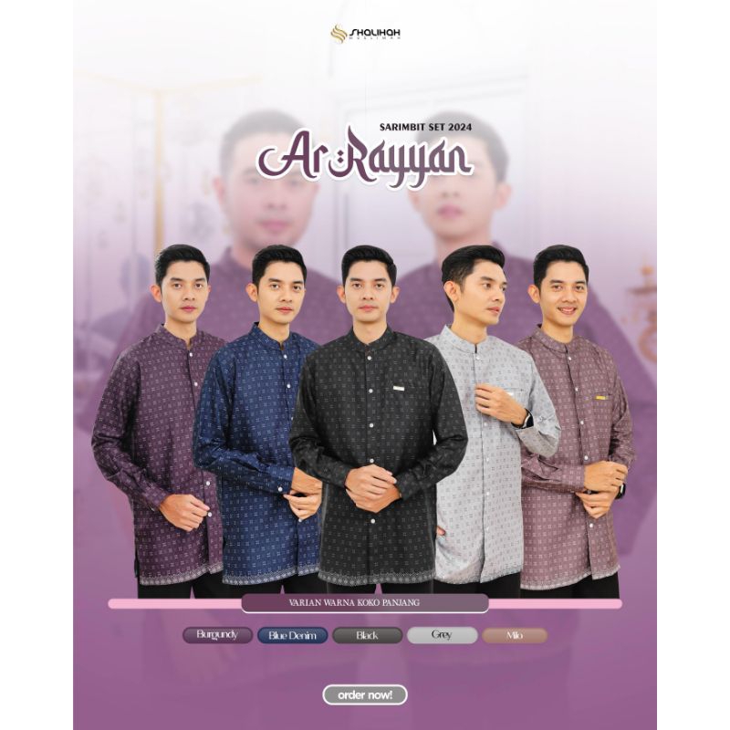 SARIMBIT AR RAYYAN ❣️ DAD - KOKO PANJANG ❣️ SYADIAH HIJAB