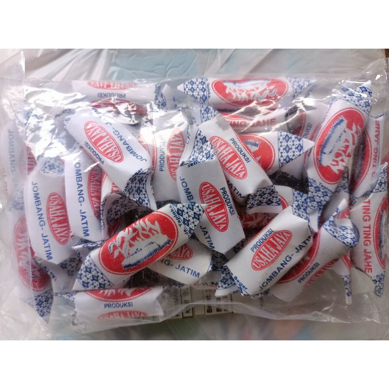 

permen ting-ting jahe isi 40pcs/permen jadul jahe