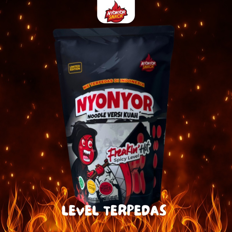 

Nyonyor noodles level tertinggi