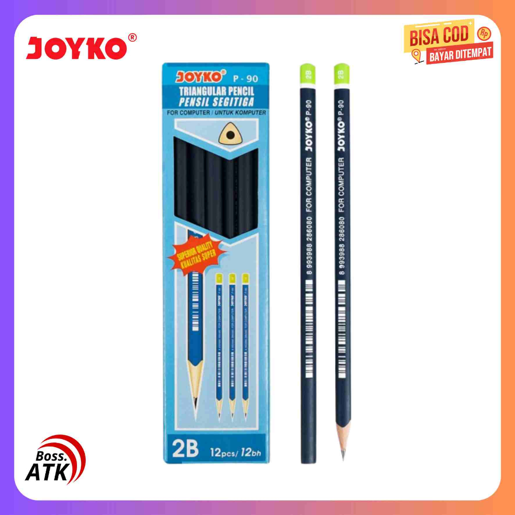 

Pensil 2B P-90 Joyko Harga Per Pcs