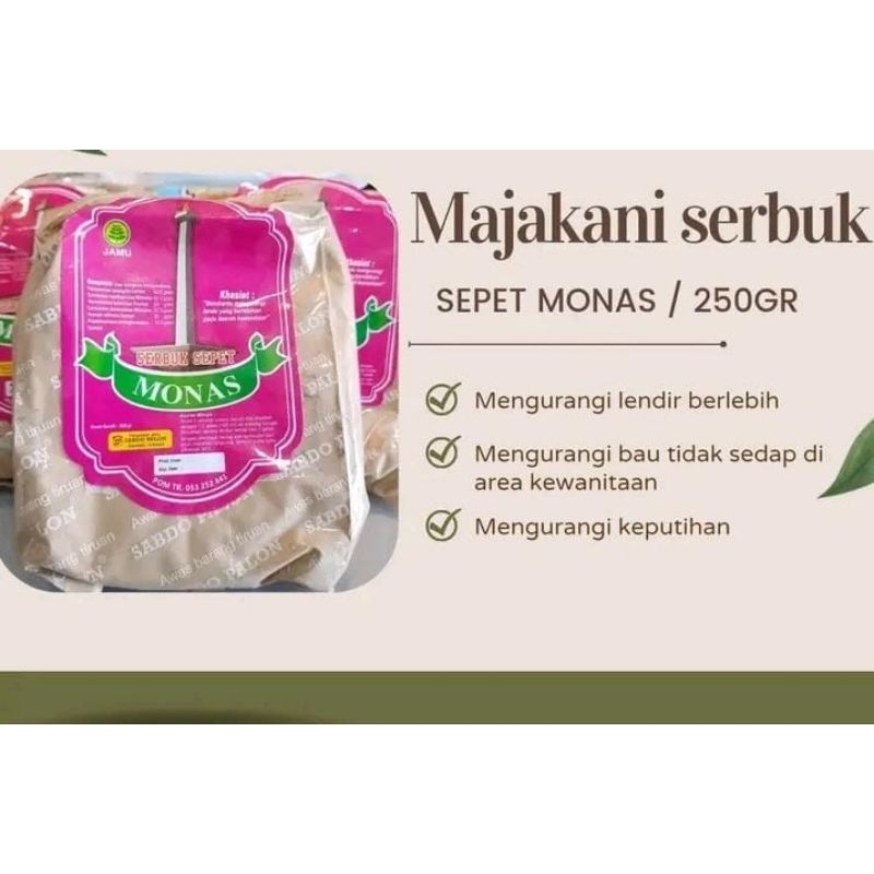 

Majakan serbuk Monas/ 250gram