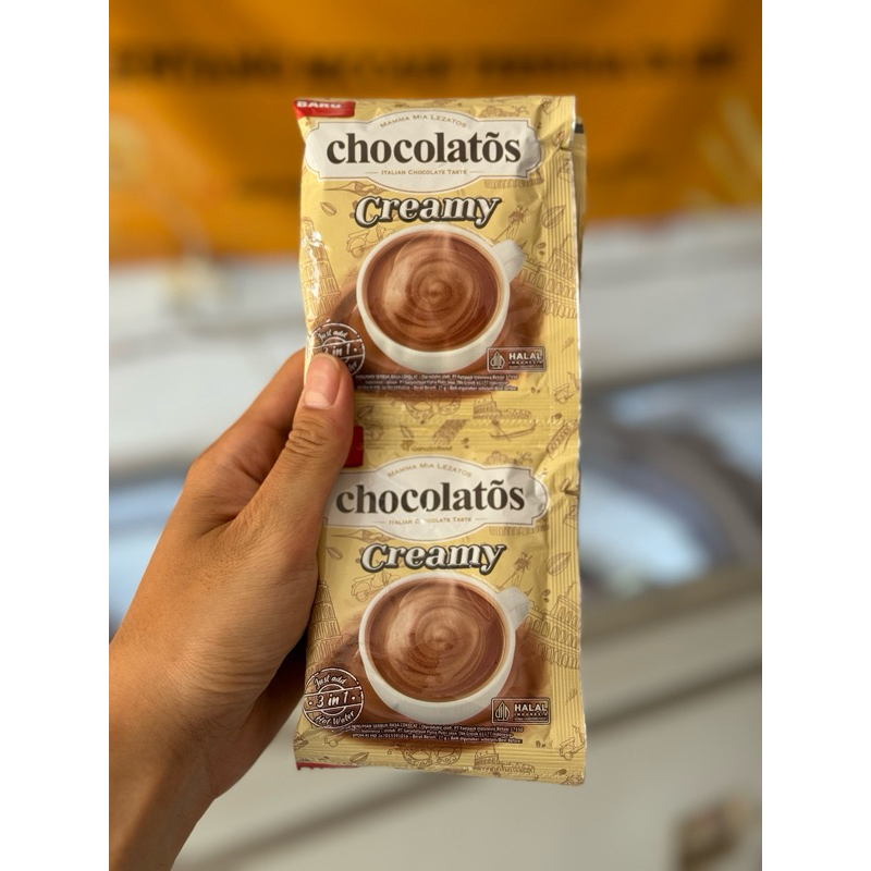 

Chocolatos Drink Creamy Chcolate / Minuman Rasa Coklat Krim 27 gr x10