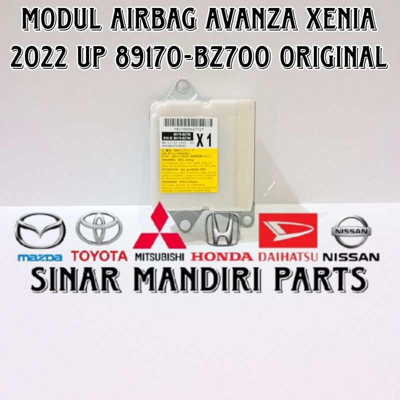 Modul Airbag Air Bag Avanza Xenia 2023 Up 89170-BZ700 Original