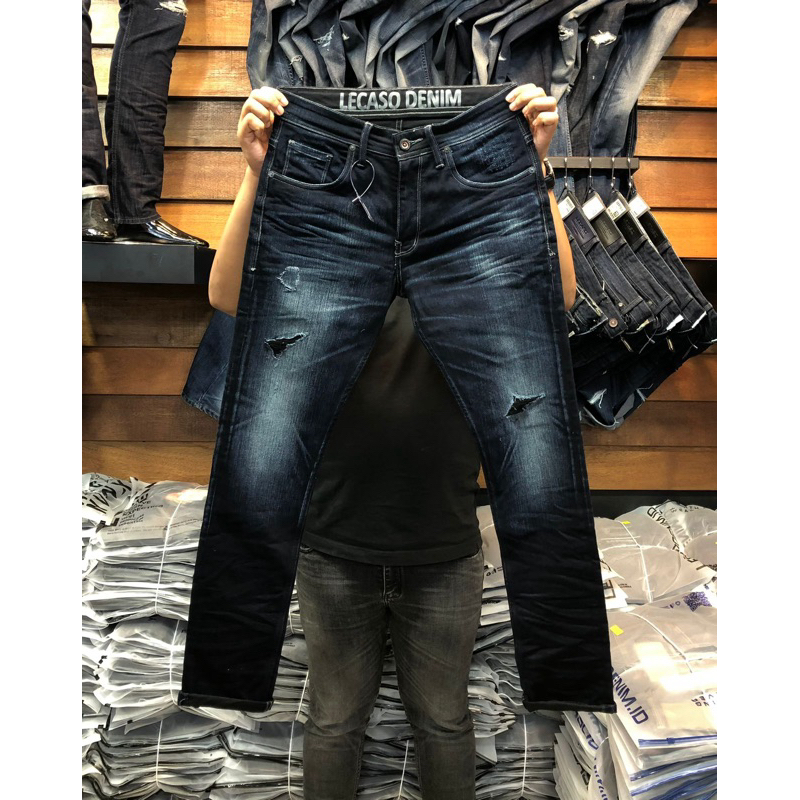 SALE - Celana Lecaso Original - Celana Lecaso Slim-Fit - Celana Jeans Pria - Celana Import Pria - Ce