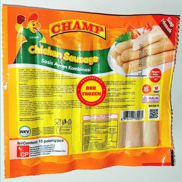 

Champ Sosis Ayam 375 Gr