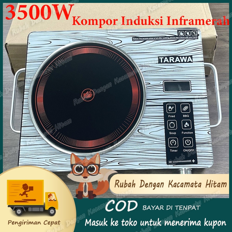 Inframerah Induksi Kompor 3500W Listrik Portable Hemat Listrik Alat Masak Untuk Stove Induksi Daya R