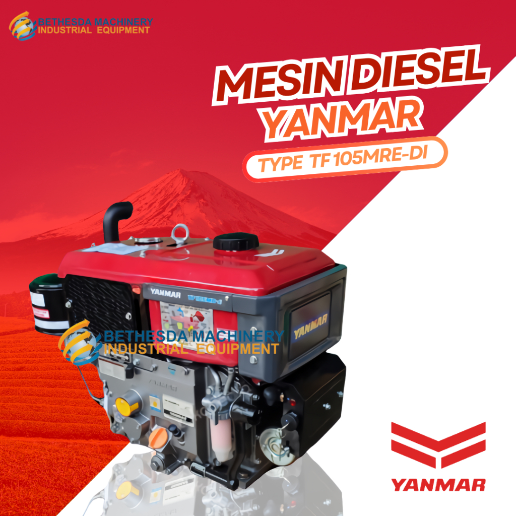 Mesin Pengerak Diesel Yanmar TF 105 MRE 10.5 HP