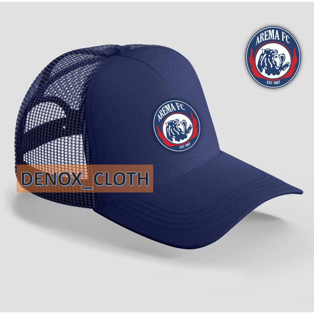 Topi sepak bola arema malang remaja dewasa pria wanita unisex