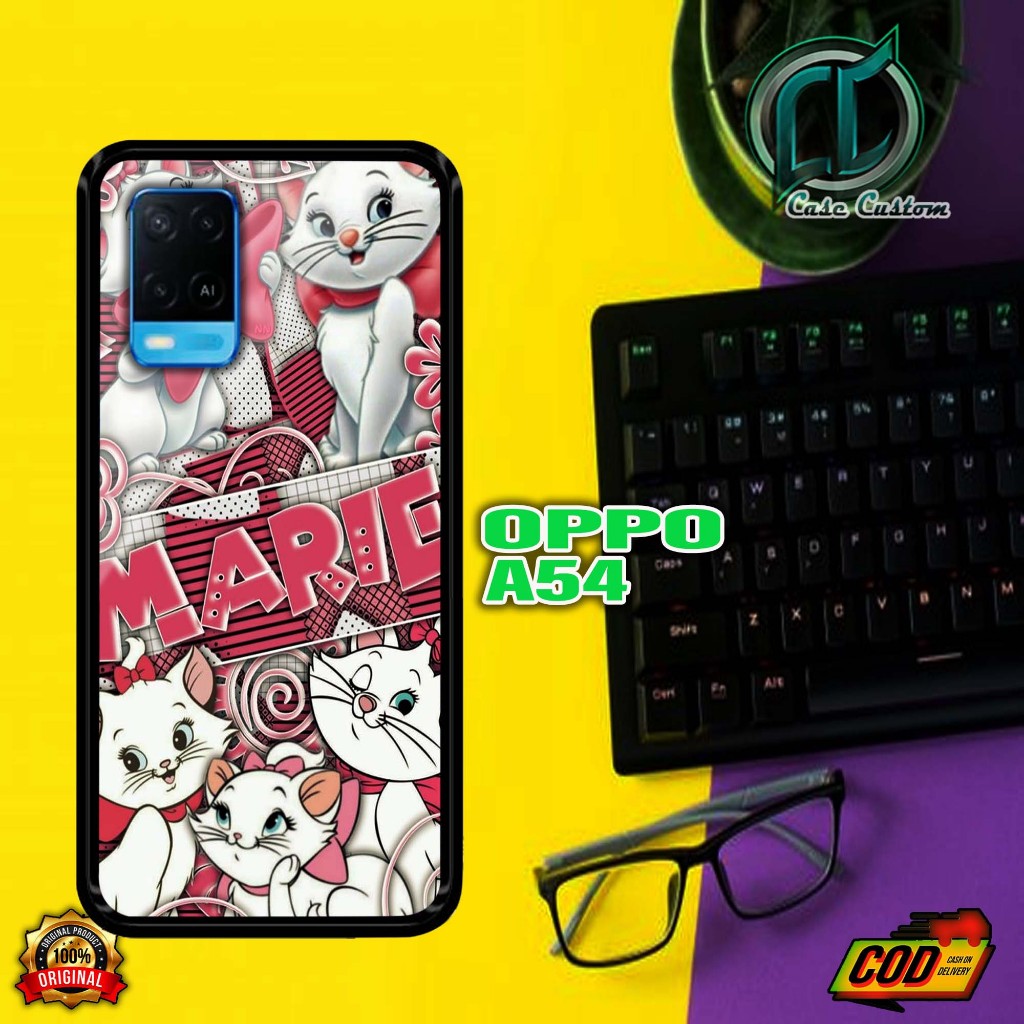 Case Oppo A54 -Terbaru Fashion Case - [ Gambar KUCINGPNK ] Motif Aesthetic Casing Hp Case Murah Hard