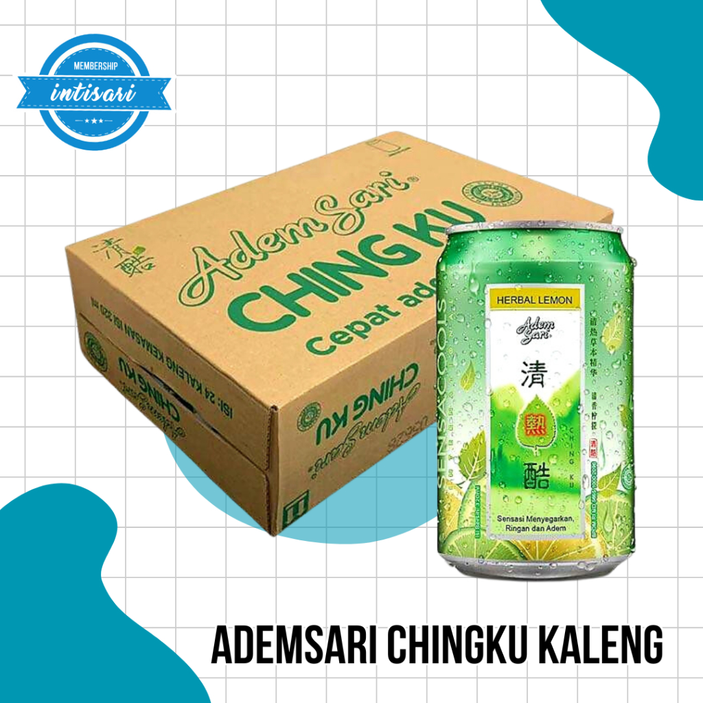 

ADEM SARI Ching Ku Kaleng & ADEM SARI Ching Ku Botol ( DUS )