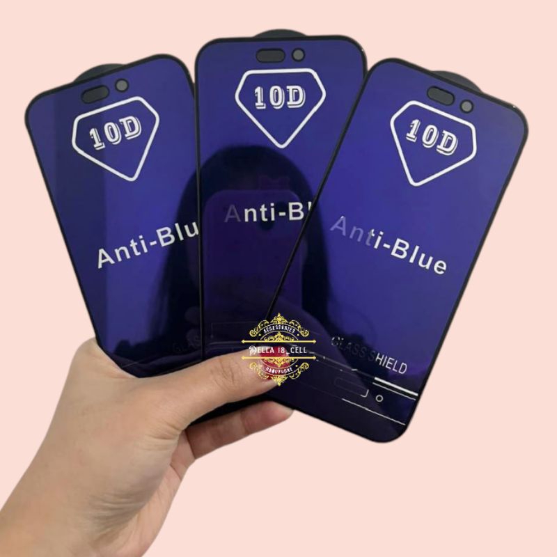 Tempered Glass Anti Blue Full Cover Poco M4 4G Poco M4 5G Poco M4 Pro Poco M4 Pro 4G Poco M4 Pro 5G 