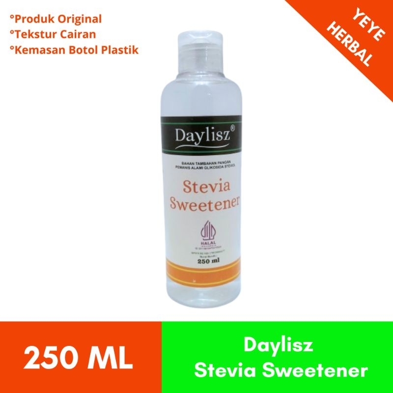 

Daylisz Stevia Sweetener 250 ml