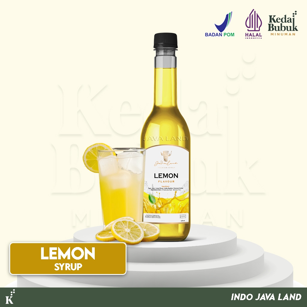 

Javaland Syrup / Sirup Rasa Lemon 620ml - Premium