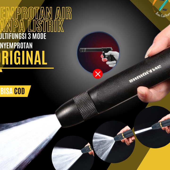 Semprotan Air Tanpa Listrik Alat Cuci Kendaraan Mobil Motor Kuningan Semprotan Air Nozzle Spray Hose