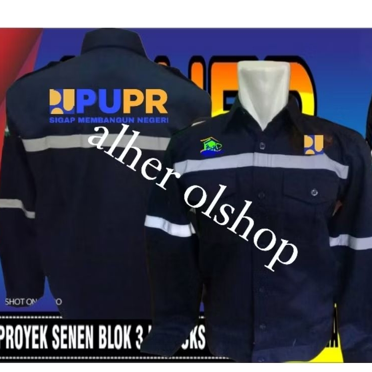 seragam PUPR baju pupr kemeja PuPr seragam kerja PUPR baju kerja PuPr Pdh PUPR Pdh kerja PUPR Pdl PU