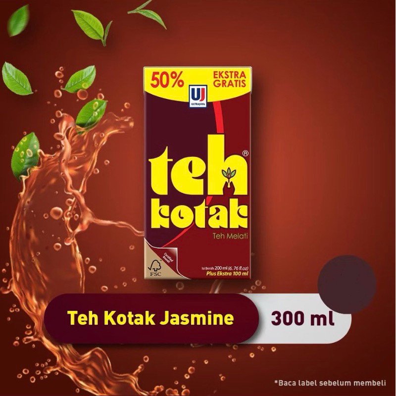 

Teh Kotak Teh Melati 300ml