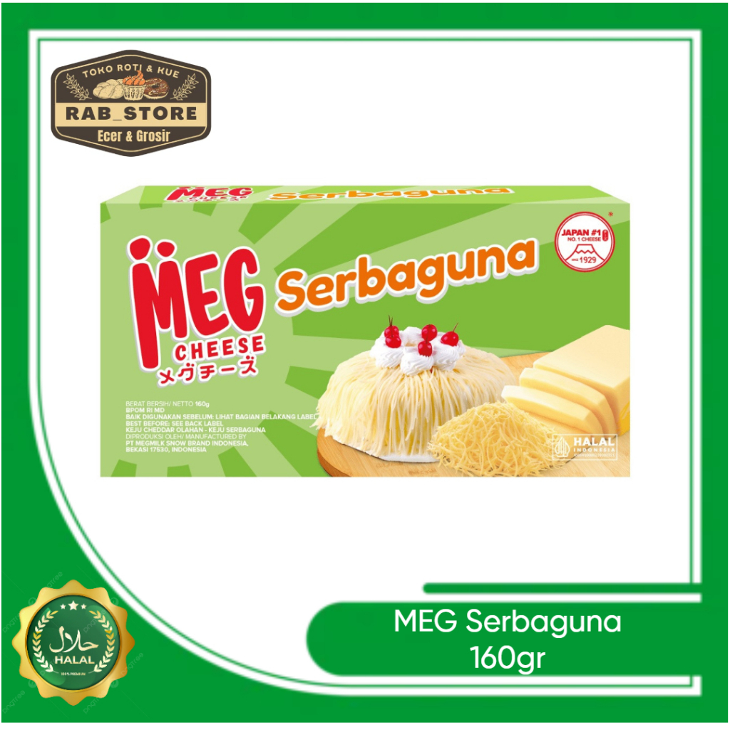 

Keju MEG Serbaguna 160gr