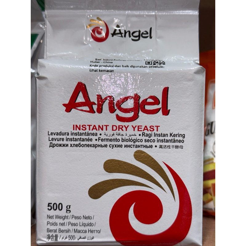 

Ragi Instan Kering Angel Yeast 500gr Pengembang Kue Roti