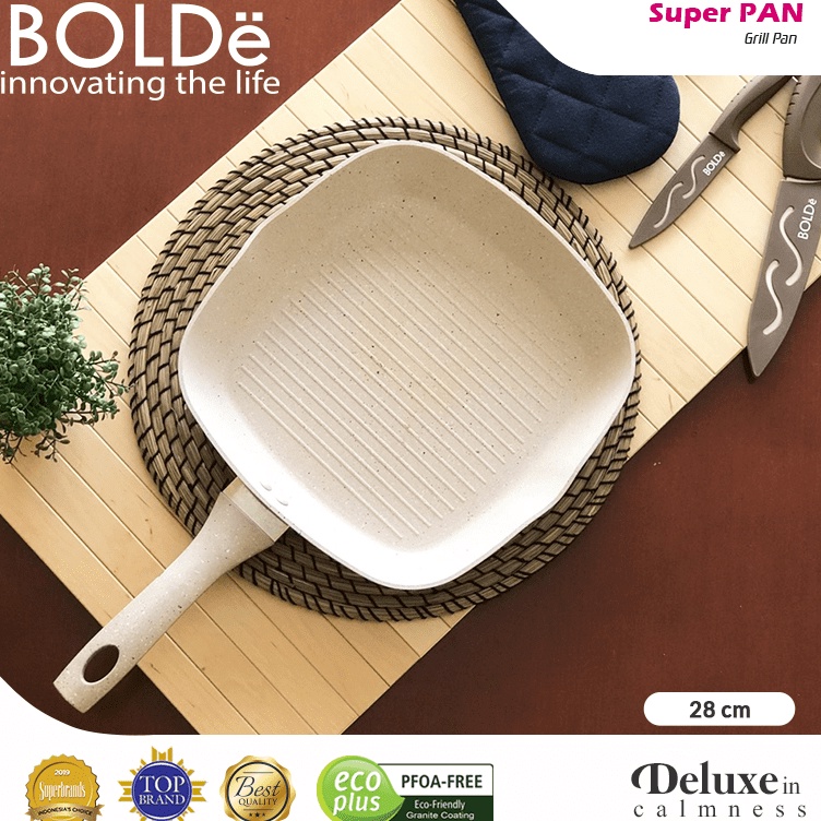 BOLDe Wajan  Super Pan Grill 2 cm
