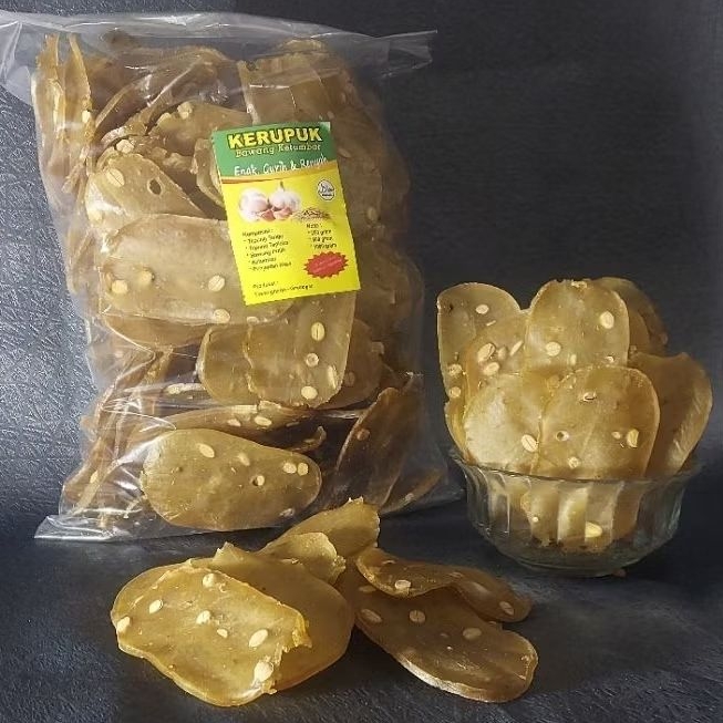 

Kerupuk Kedelai Mentah Kemasan 1kg Ukuran Oval