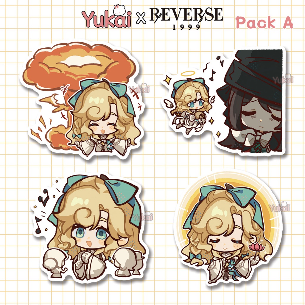 

Stiker Pack Lorelei Reverse 1999 Premium, Sticker Anime Waterproof