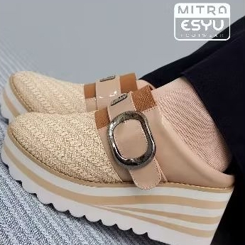 Sandal Bustong wedges Esyu Amba Series