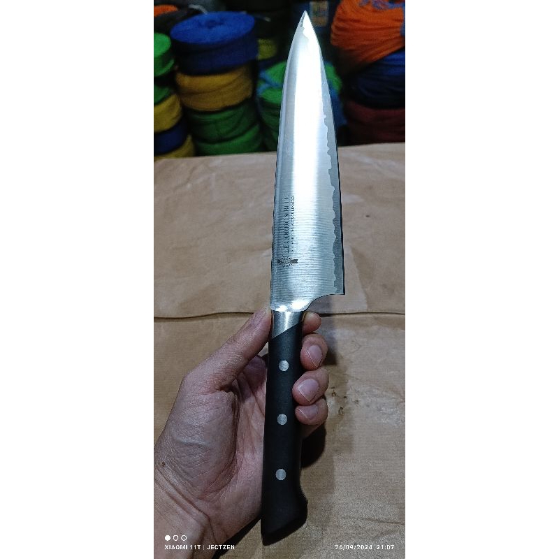 Pisau Dapur Stainless Steel 8" Merk Zwilling J.A. Henckels Diplôme FC 61. 54201-210 Friodur. Made in