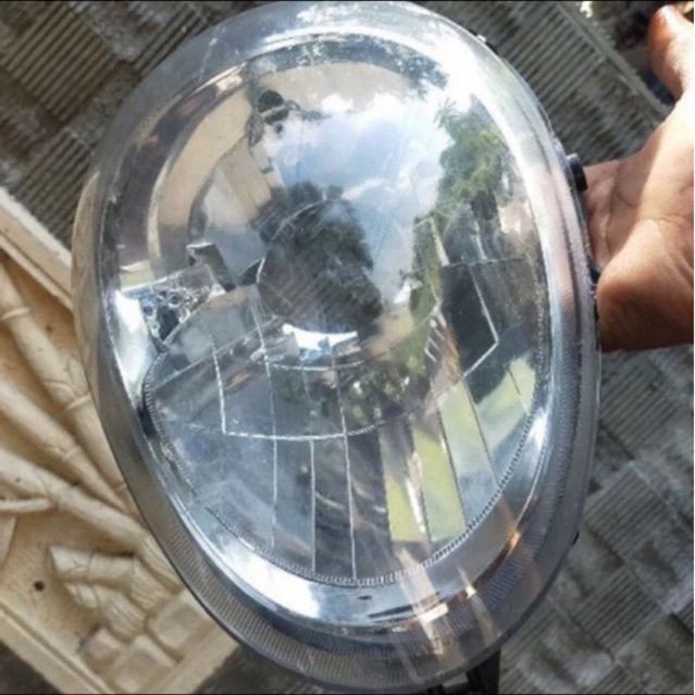 lampu depan scoopy scopy scoopi esp fi 2015 2016 2017 original ahm honda bahan modifikasi