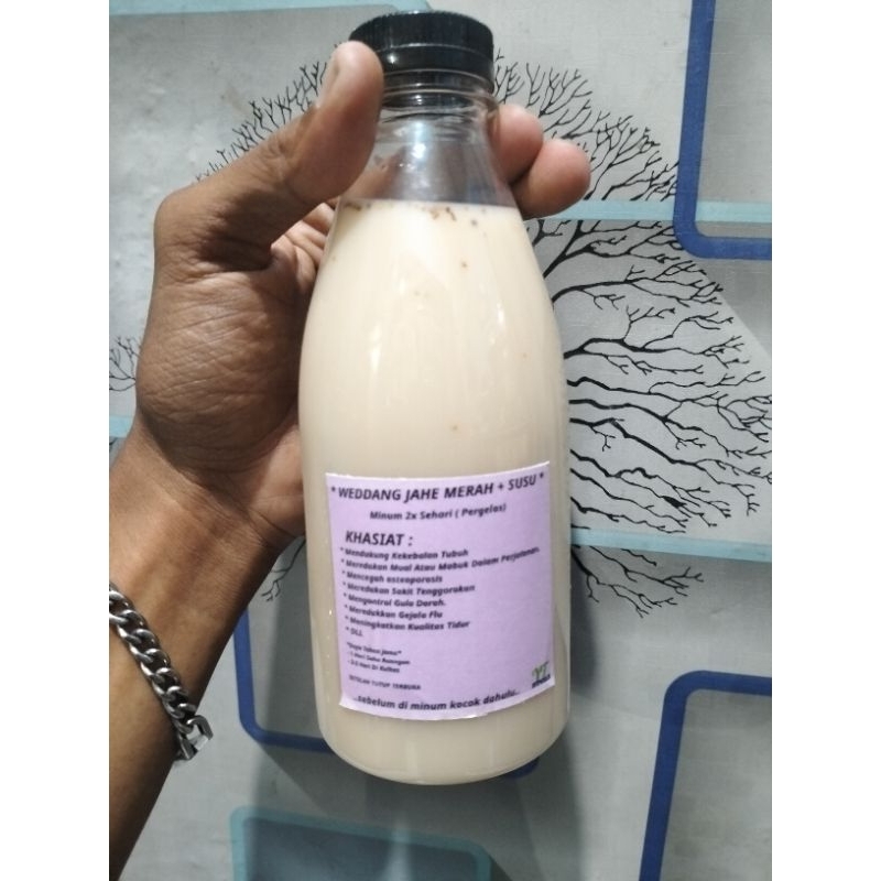 

Weddang Jahe Merah + Susu 350ML