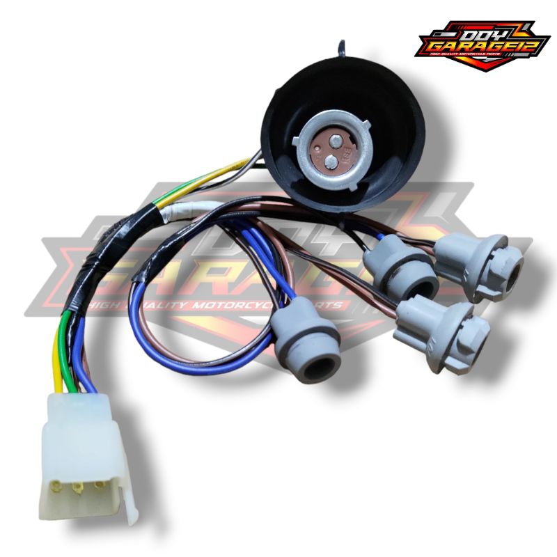 Piting Lampu Depan Set Sein Senja Yamaha Mio M3 Kabel Piting Lampu Depan Assy Cob Lampu Depan Set Se