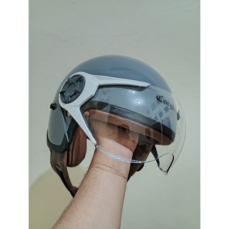 Cargloss Hijab Second ORIGINAL 100% Dark Grey