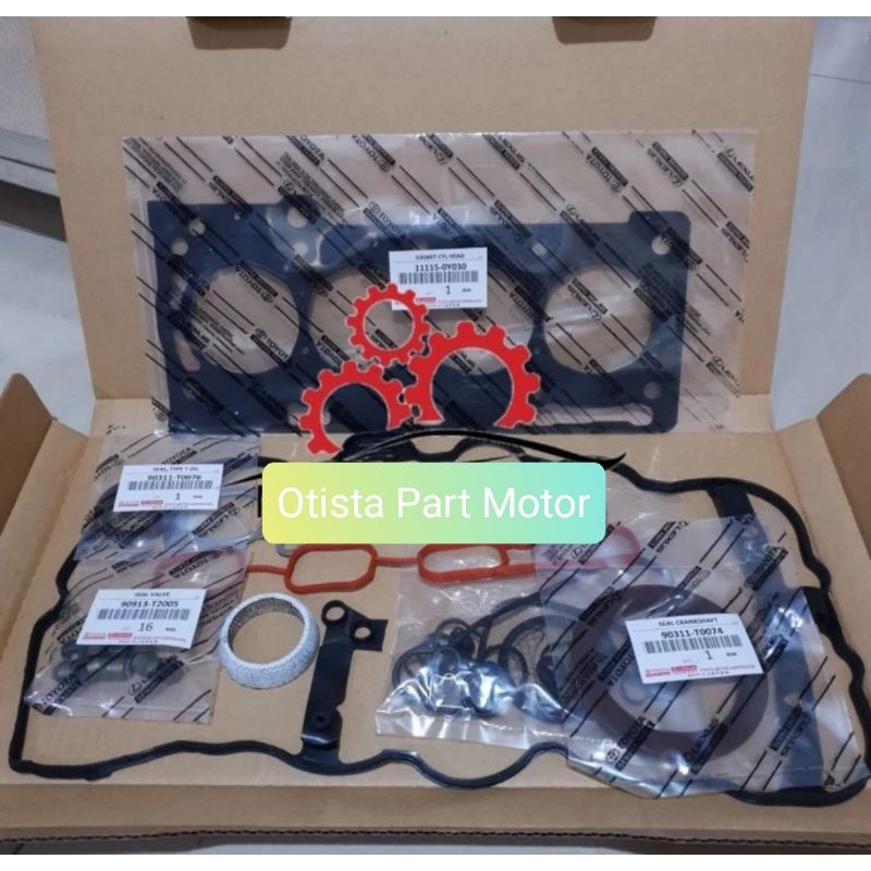 PACKING PAKING SET GASKET FULL SET GRAND NEW AVANZA XENIA 2016 KEATAS 1NR 2NR 3NR