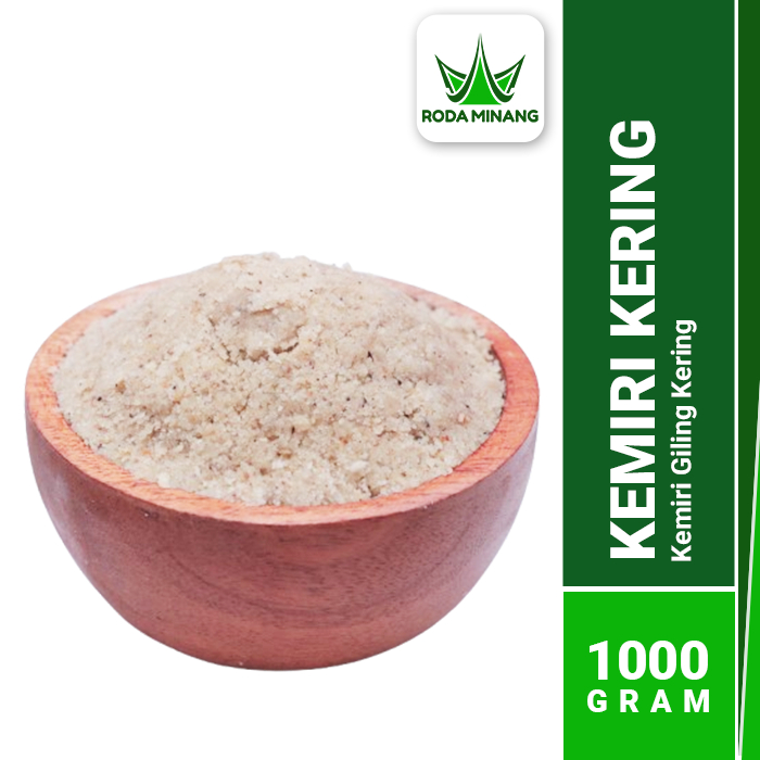 

Kemiri Kering Giling Halus Bubuk Asli Soft Ground Candlenut Muncang Butiran Lembut Super Bersih Premium - 1 Kg