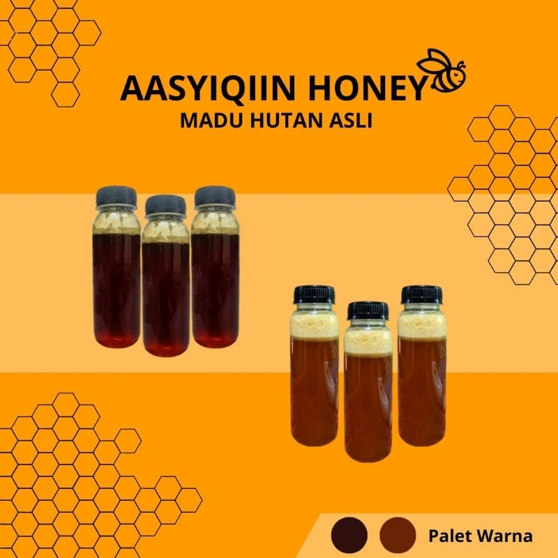 

Aasyiqiin Honey Madu Hutan 250 ml | Madu Asli | Madu Murni | Madu original