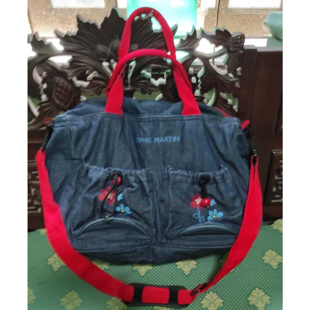 Tas Seken Bagus Cantik/Sling/To Bag/Tas Travel/Tas Gym dari Sophie Martin