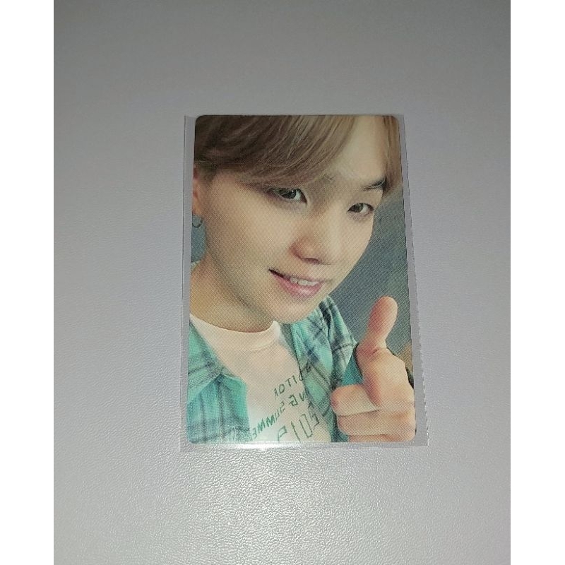 Photocard Official BTS Suga Japan Lights