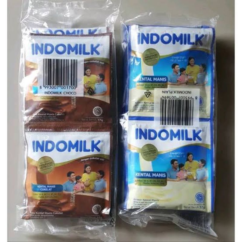 

Indomilk Saset/ Renteng 37 g x 6 pcs