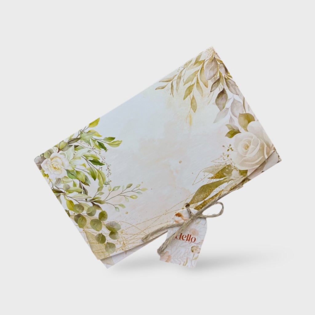 

KATANNISA Stella Floral 24x15x5 Cm Box Packaging Dus Kemasan Souvenir Gift Hijab Kaos Gamis Kain Bridesmaid