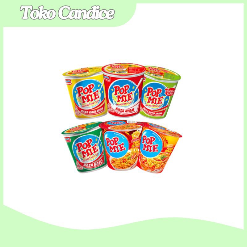 

Pop Mie Instant Cup 80 Gr All Varian (1 Pcs)