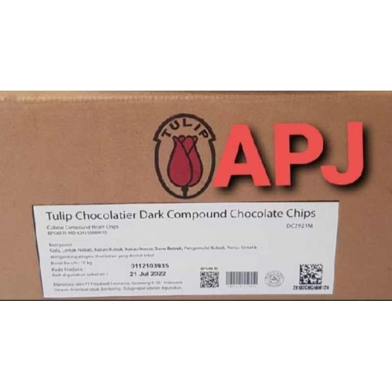 

Tulip Chocolate Choco Chip 10kg