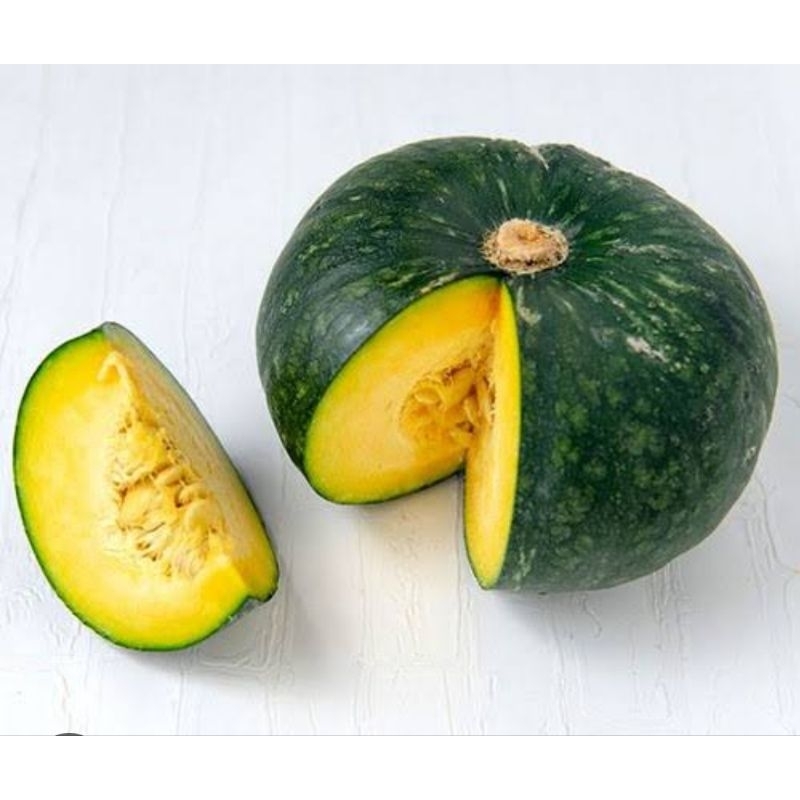 Benih biji labu hijau bulat labu kabocha super-az