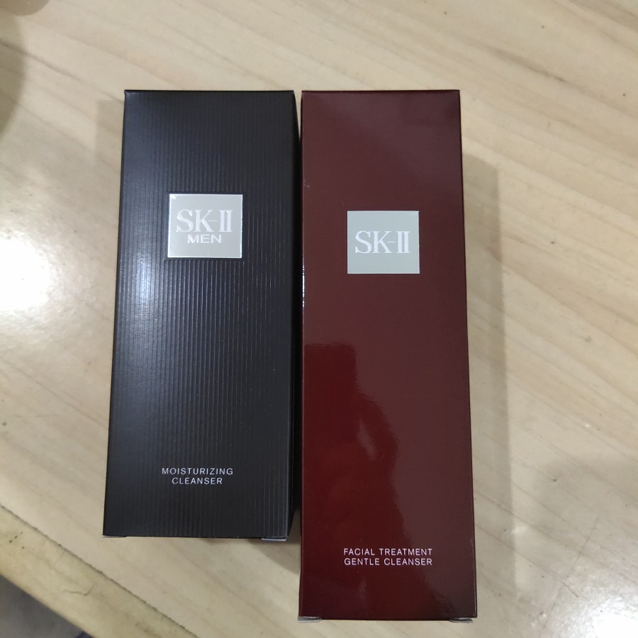 

Dus Kotak Kardus Kosong SK2 SK-II ORIGINAL BOX FTC & Men Facial Treatment Gentle Moisturizing Cleanser
