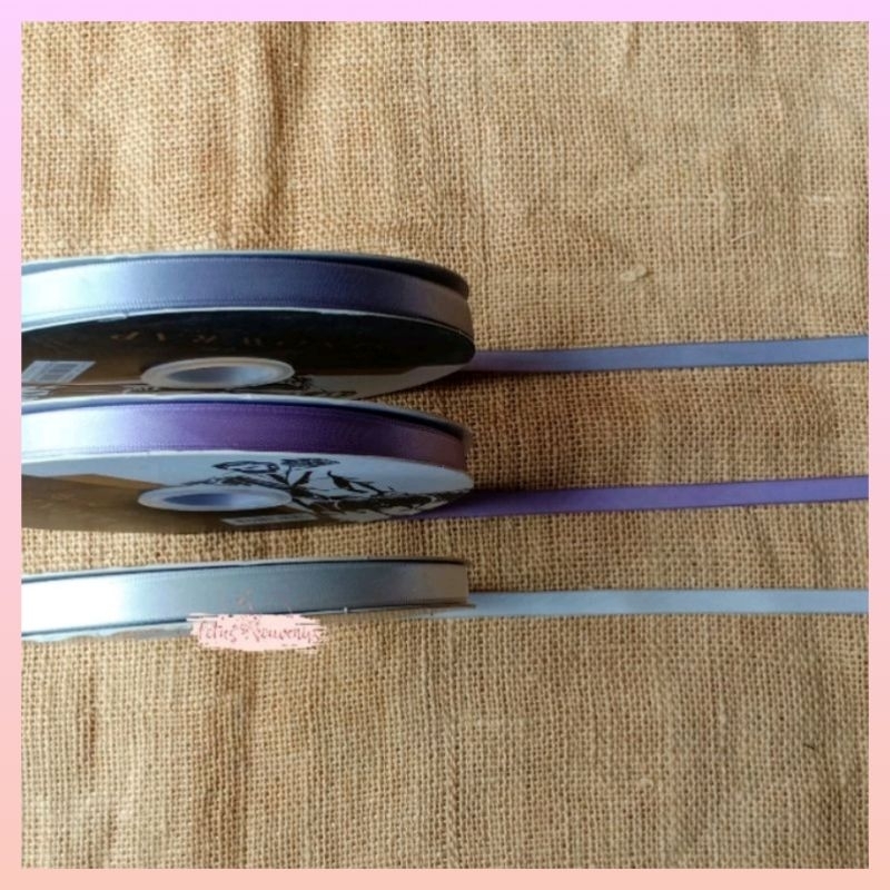 

Pita satin premium 1 cm | Pita satin import | Pita kado